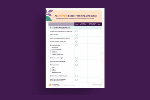 The ultimate event planning checklist
